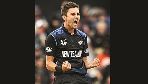 New Zealand bowling spearhead Trent Boult.