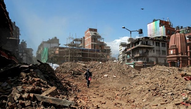 The 2015 quakes in Nepal left 9,000 people dead and destroyed more than 626,000 homes, monuments and other structures.