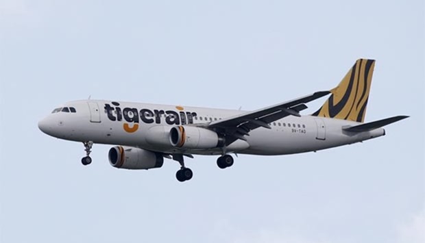 A Tigerair Airbus A320 plane is seen in this file photo.