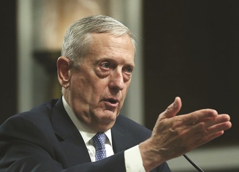 Mattis: Russia is raising grave concerns on several fronts and China is shredding trust along its periphery.