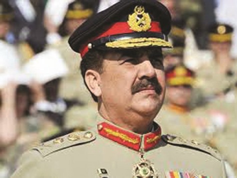 Former Pakistani army chief General (retd) Raheel Sharif
