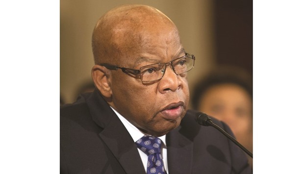 Lewis: I believe in forgiveness ... I believe in trying to work with people. Itu2019s going to be very difficult. I donu2019t see this president-elect as a legitimate president.