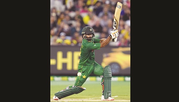 Pakistan opener and stand-in skipper Mohamed Hafeez struck a patient 72 to guide his side to their first ODI victory at the MCG since 1985. (AFP)