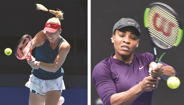 Title favourites: Kerber and Williams