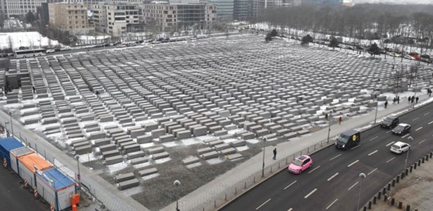 Holocaust Memorial in Berlin.