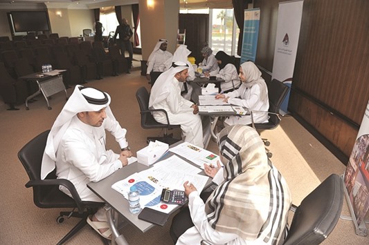 Mwani Qatar employees receive free medical check up.
