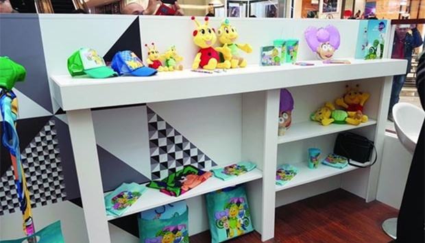 'Kiddie stuff' on display at a pop-up shop. PICTURE: Joey Aguilar