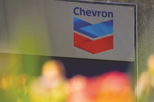 Chevron Corp signage is seen at the entrance to the corporate headquarters in Richmond, California. u201cOnce again, the plaintiffsu2019 attempts to enforce their fraudulent judgment have been rebuked,u201d R Hewitt Pate, Chevronu2019s vice-president and general counsel, said.
