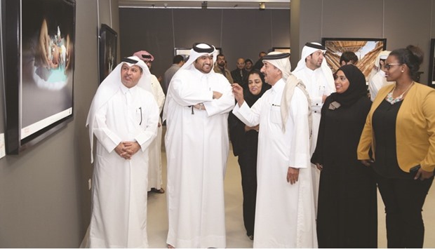 Officials of Katara, Bedaya Centre, and Youth Hobbies Centre led the inauguration of the u2018Shoot and Show Your Professionu2019 exhibition.