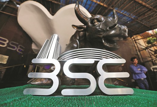 The BSE logo is seen at its building in Mumbai. An initial public offering from Indiau2019s second-biggest exchange was well oversubscribed on the last day of the sale, helped by attractive valuations and expectations of robust growth for stocks in the coming years.