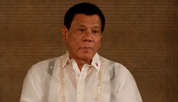 Duterte said he could no longer contain the extremist ,contamination, and urged two Muslim separatist rebels groups to rebuff Islamic State's advances.
