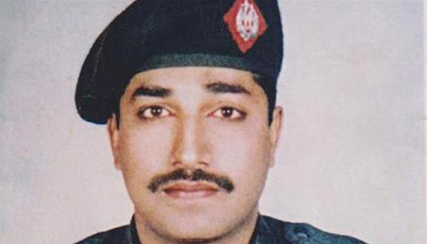 Former police officer Khizar Hayat was sentenced to death in 2003 for shooting a colleague. 