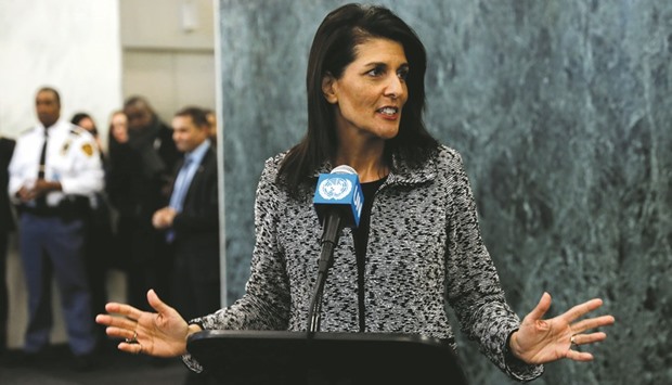 Haley: This is a time of strength. This is a time of action. This is a time of getting things done.