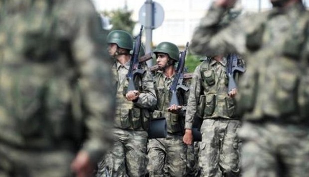 Turkish NATO soldiers