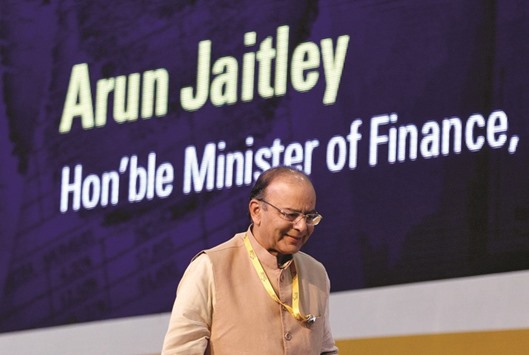 Indian Finance Minister Arun Jaitley attends a seminar on the Goods and Services Tax (GST) issues during the Vibrant Gujarat investor summit in Gandhinagar. India needs to come up with substantial steps to push up the revenues to maintain fiscal prudence for the next two to three years, rating agency Crisil said yesterday.