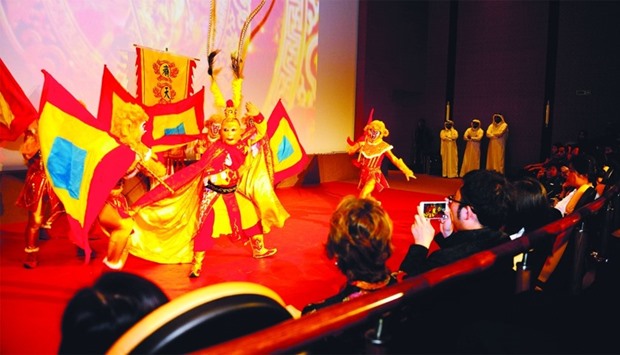 One of the programmes at HBKU, Chinese New Year celebrations