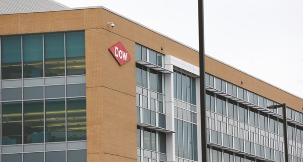 Dow Chemical Co headquarters in Midland, Michigan. The EU is concerned that plans by Dow and DuPont to reduce research spending will harm innovation for pesticides and herbicides, crucial products for farmers.