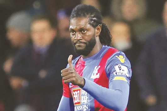 Emmanuel Adebayor has been without a club since leaving Crystal Palace at the end of last season.
