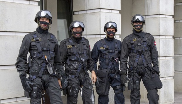 Officers of Austria's elite ,Cobra, force staged a major raid and arrested the Syrian in November.