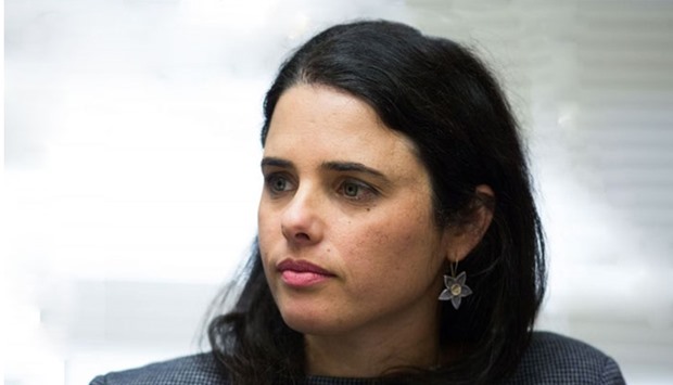Justice Minister Ayelet Shaked said the bill was passed in its first reading and requires two more before becoming law.