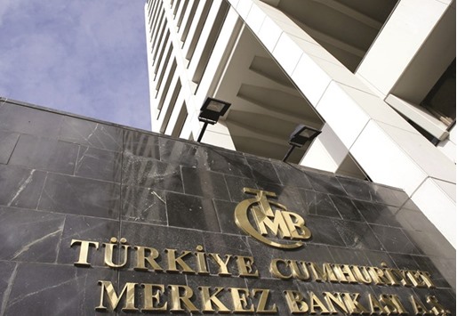 Turkeyu2019s central bank headquarters is seen in Ankara. The central bank warned last month about inflationary risks from the rise in raw food prices, tax increases for tobacco products and increasing energy costs.