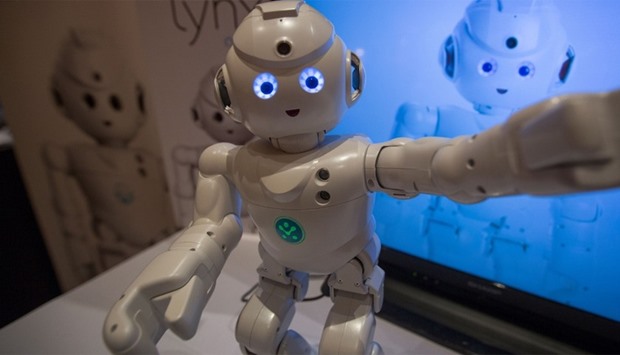 A Lynx robot toy by UBTECH Robotics dances at ShowStoppers during the 2017 Consumer Electronic Show (CES) in Las Vegas