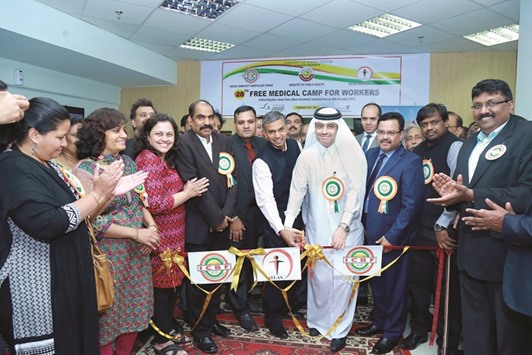 The camp provided free medical assistance to over 900 people from various labour camps and companies in Doha and Industrial Area of at least six different nationalities.