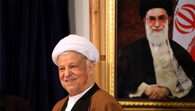 Akbar Hashemi Rafsanjani is seen in this December 2015 file picture.