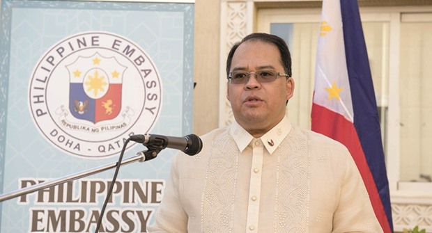 Wilfredo C Santos, Philippine ambassador