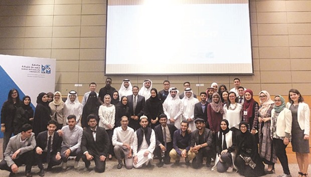 Participants at the LeaderShape programme.