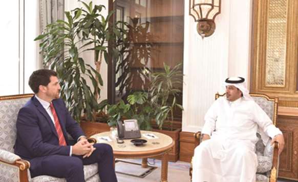 HE the Prime Minister and Minister of Interior Sheikh Abdullah bin Nasser bin Khalifa al-Thani met yesterday with Scott Taylor, a Republican member of the US Congress, and his accompanying delegation, during their visit to the country. During the meeting, they reviewed the relations between both countries, in addition to a number of regional and international issues of mutual interest.