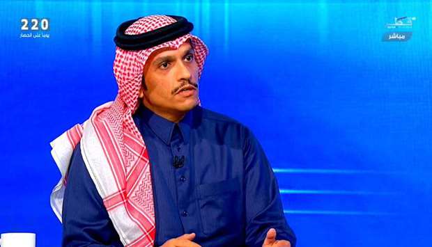 HE the Foreign Minister Mohamed bin Abdulrahman al-Thani