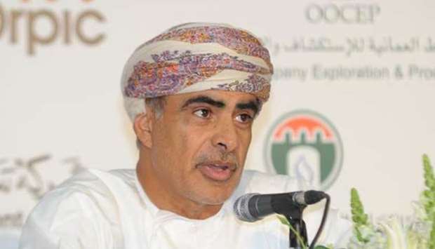 Oman's Oil Minister Mohamed bin Hamad al-Rumhi 