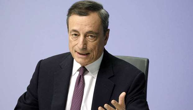 ECB president Mario Draghi gestures while speaking during a news conference in Frankfurt. The euro soared, bonds slid and investors this week stepped up bets that interest rates will rise before the end of 2018, disregarding Draghiu2019s assurances that no such thing will happen until well after asset purchases u2014 scheduled until at least September u2014 come to a halt.