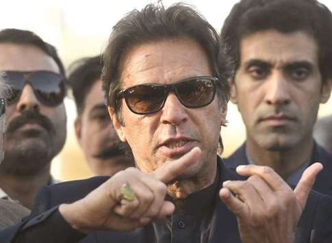 Khan: his party enjoys a great deal of support among expatriate Pakistanis.