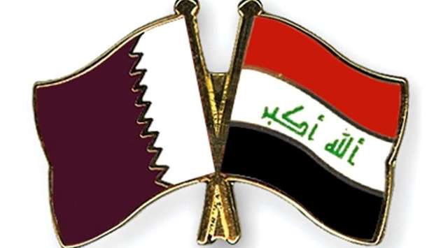 qatar-Iraq flag