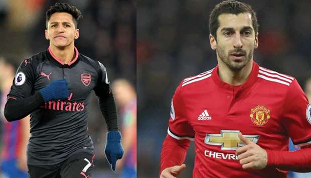 Arsenal forward Alexis sanchez is likely to join rivals Manchester United this month, while United midfielder Henrikh Mkhitaryan could move in the other direction.