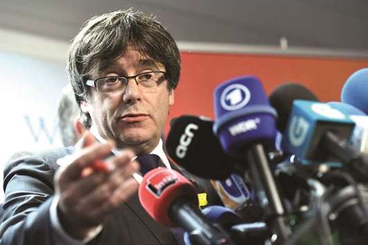 Puigdemont: These days many big projects are handled with the use of new technologies.