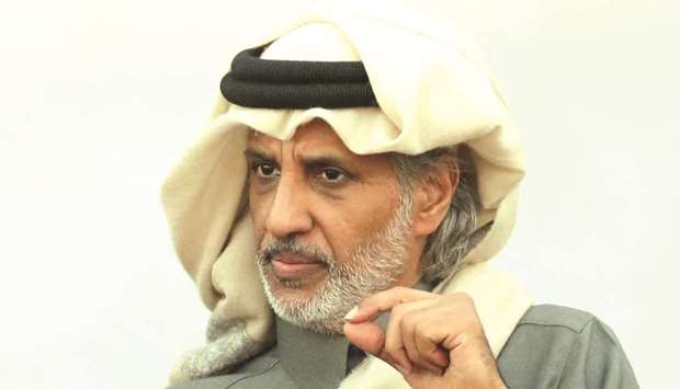 President of the Qatar Football Association Sheikh Hamad Bin Khalifa Bin Ahmed al-Thani