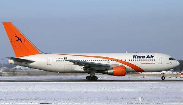 Kam Air officials have said most flights have had to be cancelled and schedules changed.