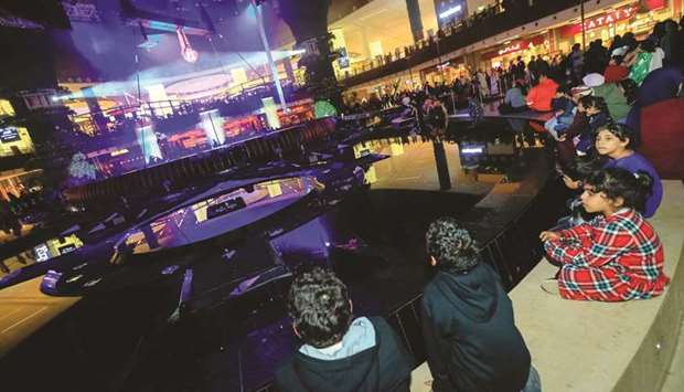 Kai Leclerc is performing his world-famous Upside-Down Show until February 3 at the Mall of Qatar.