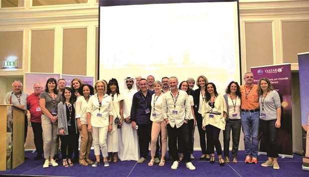 A delegation of French tourism professionals visited Qatar recently.