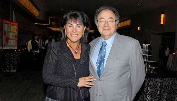 Honey and Barry Sherman are seen in Toronto in this August 24, 2010 file picture.
