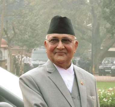 CPN-UML chairman K P Sharma Oli