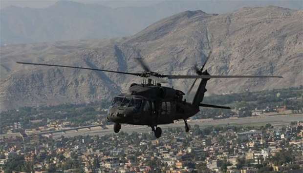 A Black Hawk helicopter. File picture