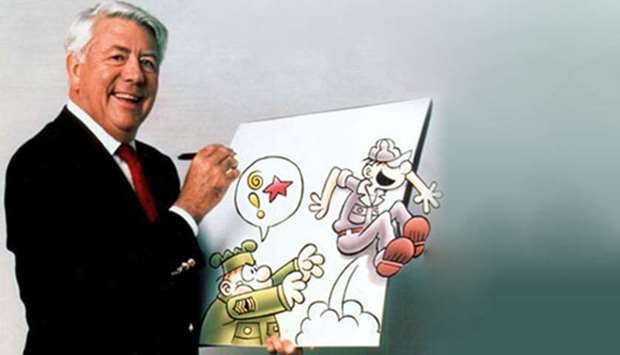 Mort Walker drew his daily award-winning comic strip for 68 years