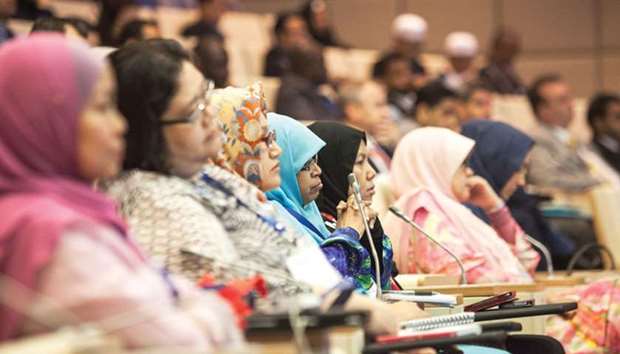 Delegates attend a seminar at the Global Islamic Finance Forum in Kuala Lumpur on September 3, 2014. The Islamic finance industry is estimated to reach a global asset volume of no less than $3.8tn by 2022, up from $2.2tn at the end of 2016, which translates into an expected compound annual growth rate of 9.5%.