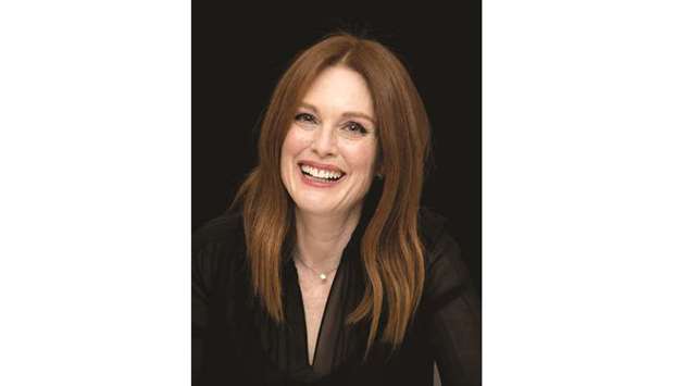 TRUE TO FORM: Julianne Moore, as Poppy, played the part like a smiling cobra.