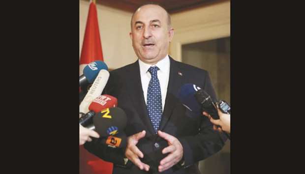 Cavusoglu: It is not the time for bullhorn diplomacy.