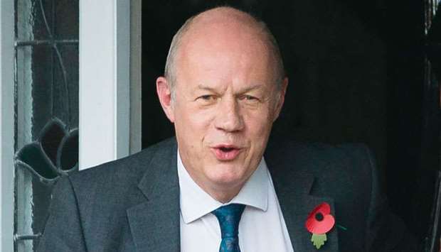 Damian Green was accused of inappropriate behaviour by a young activist